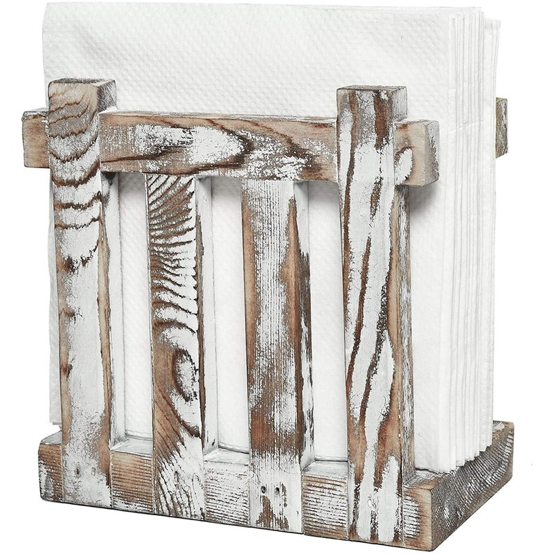 Artículos de ropa de cama de estilo rústico de madera para restaurantes