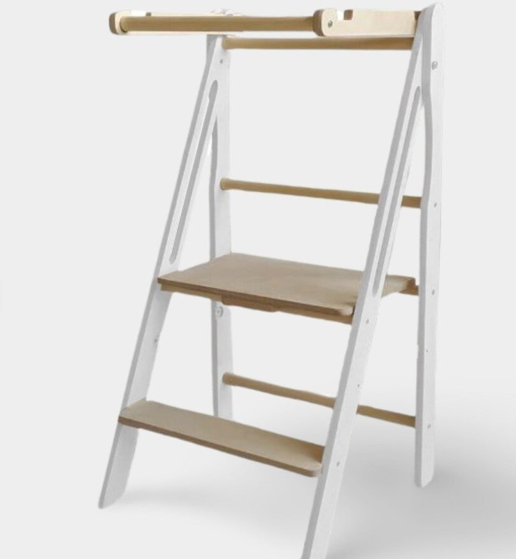 Estilo de diseño moderno Muebles para el hogar Torre de cocina plegable con altura ajustable