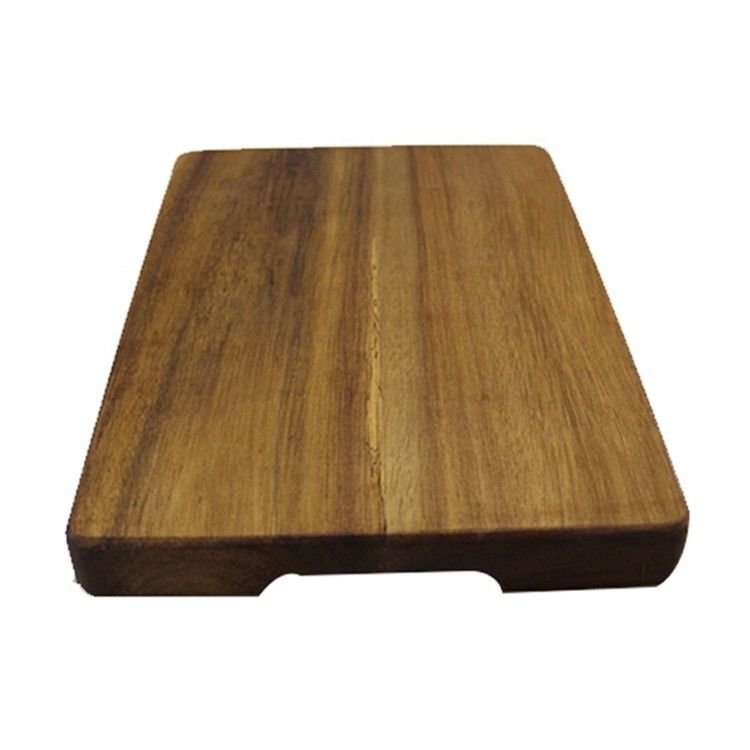 Rectángulo Acacia/ Madera de roble/ Tabla de corte de vegetales de bambú de madera de color claro para todas las estaciones