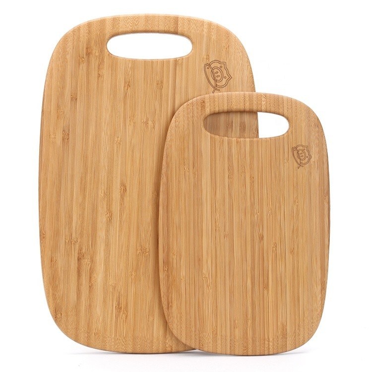 Envases de queso de bambú orgánico para cortar verduras 2 piezas