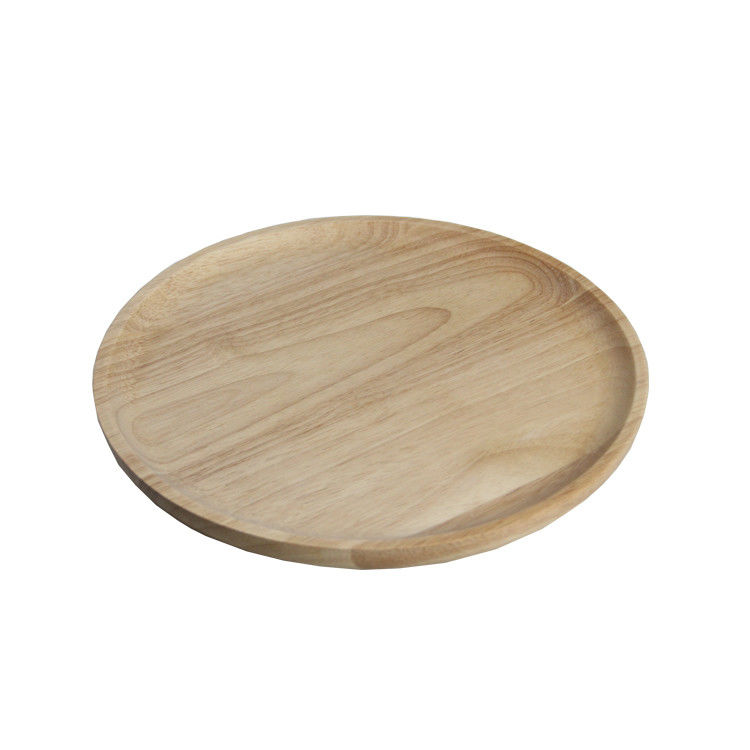 Diseño rústico estilo pizza y tablero de pan bandeja de madera perfecta para los compradores comerciales