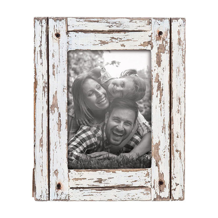 Cuadro de madera rústica montado en la pared o en la mesa